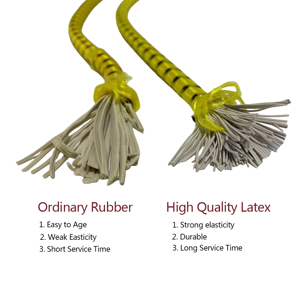 8Pcs 60cm Camping Bungee Cord  - Outdoor Furniture Rope recension och pris