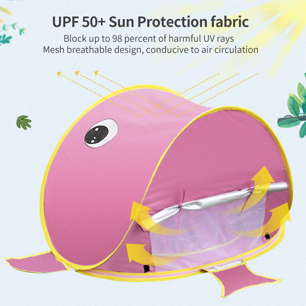 Kids Baby Pop Up Beach Tent wi - Sun Sail Shade recension och pris