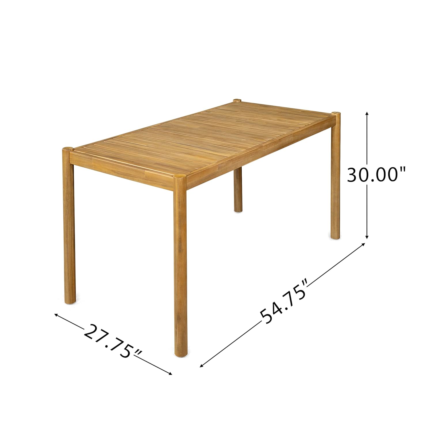 Solid Acacia Wood Outdoor Dini - Outdoor Furniture Easy To Clean recension och pris