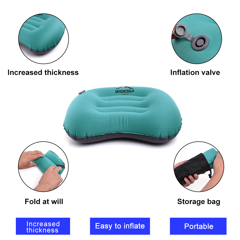 Widesea Portable Inflatable Pi - Outdoor Furniture Pillows recension och pris