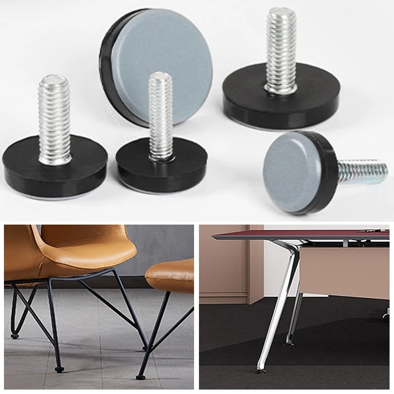 10Pcs Round Thread Levelers M6 - Outdoor Furniture Glider recension och pris
