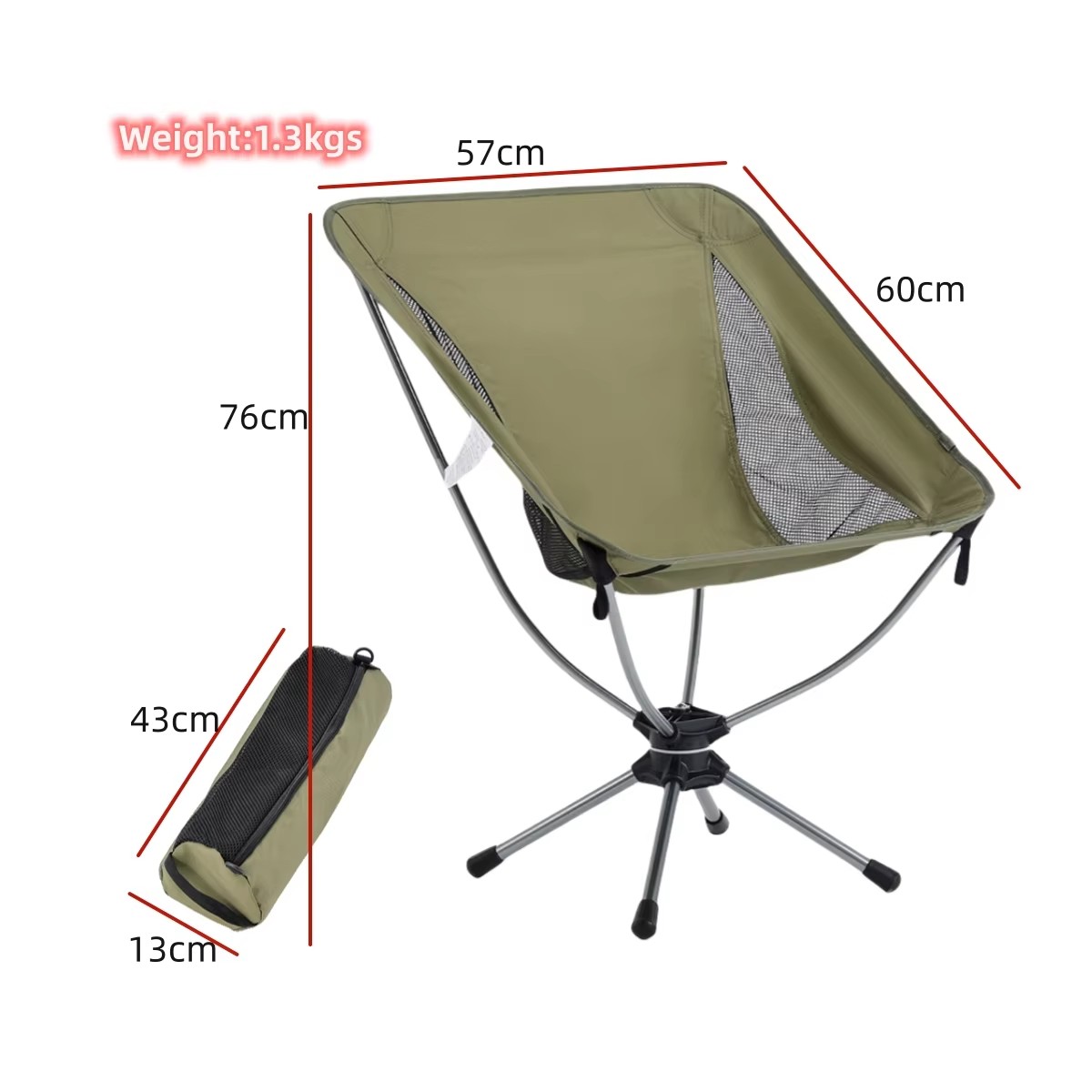 Outdoor Lightweight 360 Degree - Outdoor Furniture Aluminium recension och pris
