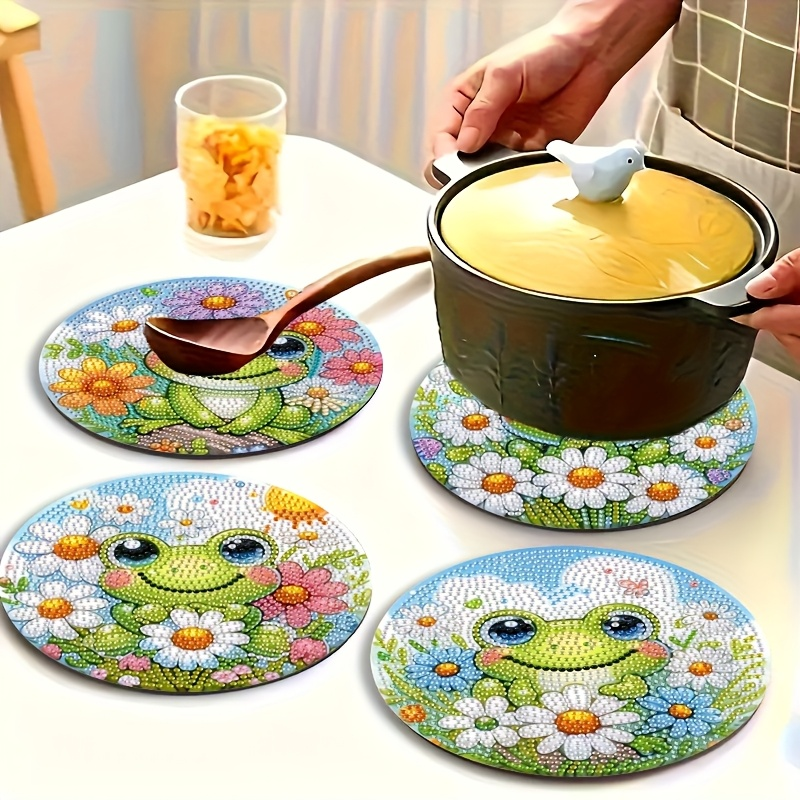 4-Piece Frog Patterned Wooden  - Outdoor Furniture Wooden recension och pris