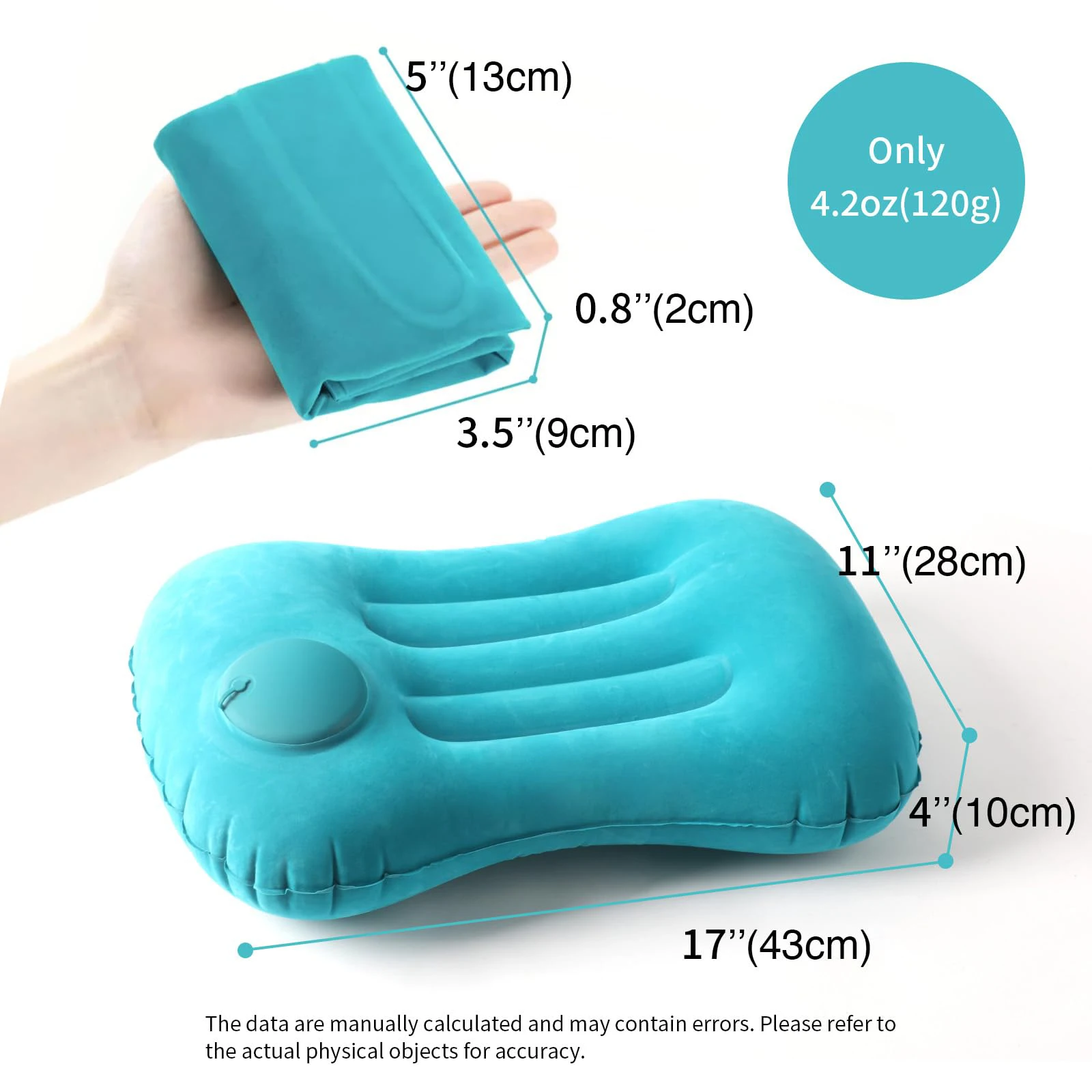 Portable Comfortable Inflatabl - Outdoor Furniture Pillows recension och pris