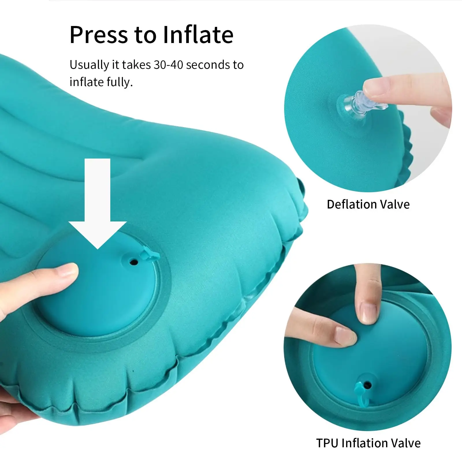 Portable Comfortable Inflatabl - Outdoor Furniture Pillows recension och pris