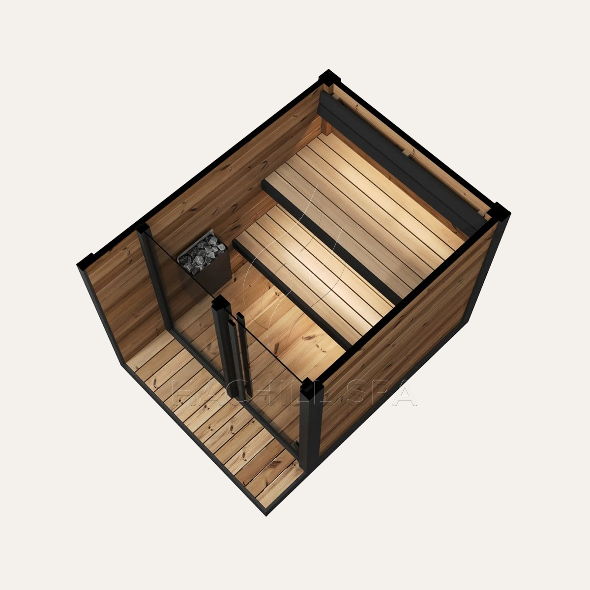 Outdoor SaunaGym 4 Person Outd - Outdoor Furniture Wooden recension och pris