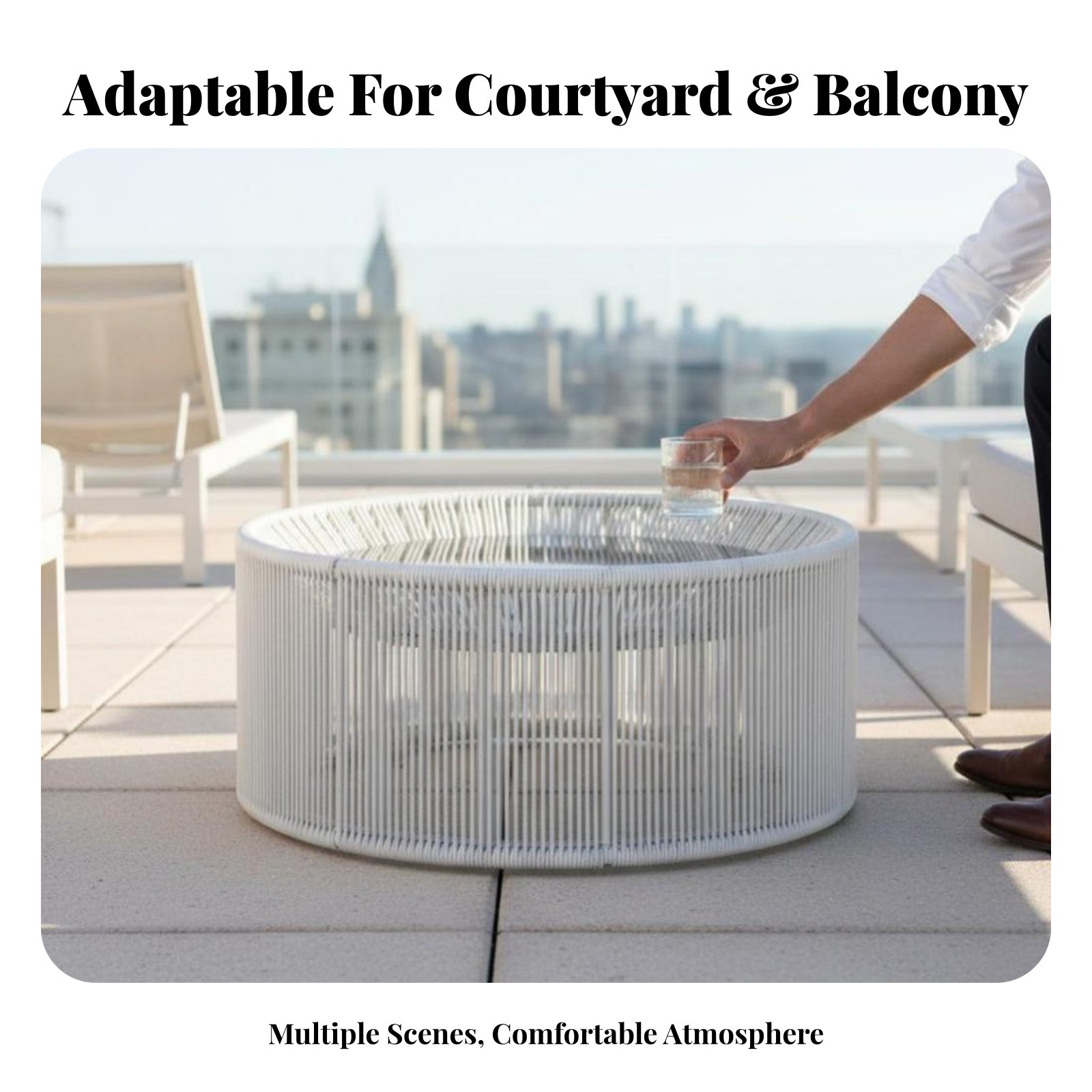 3 Pieces 3-Piece Woven Patio S - Outdoor Furniture Easy To Clean recension och pris