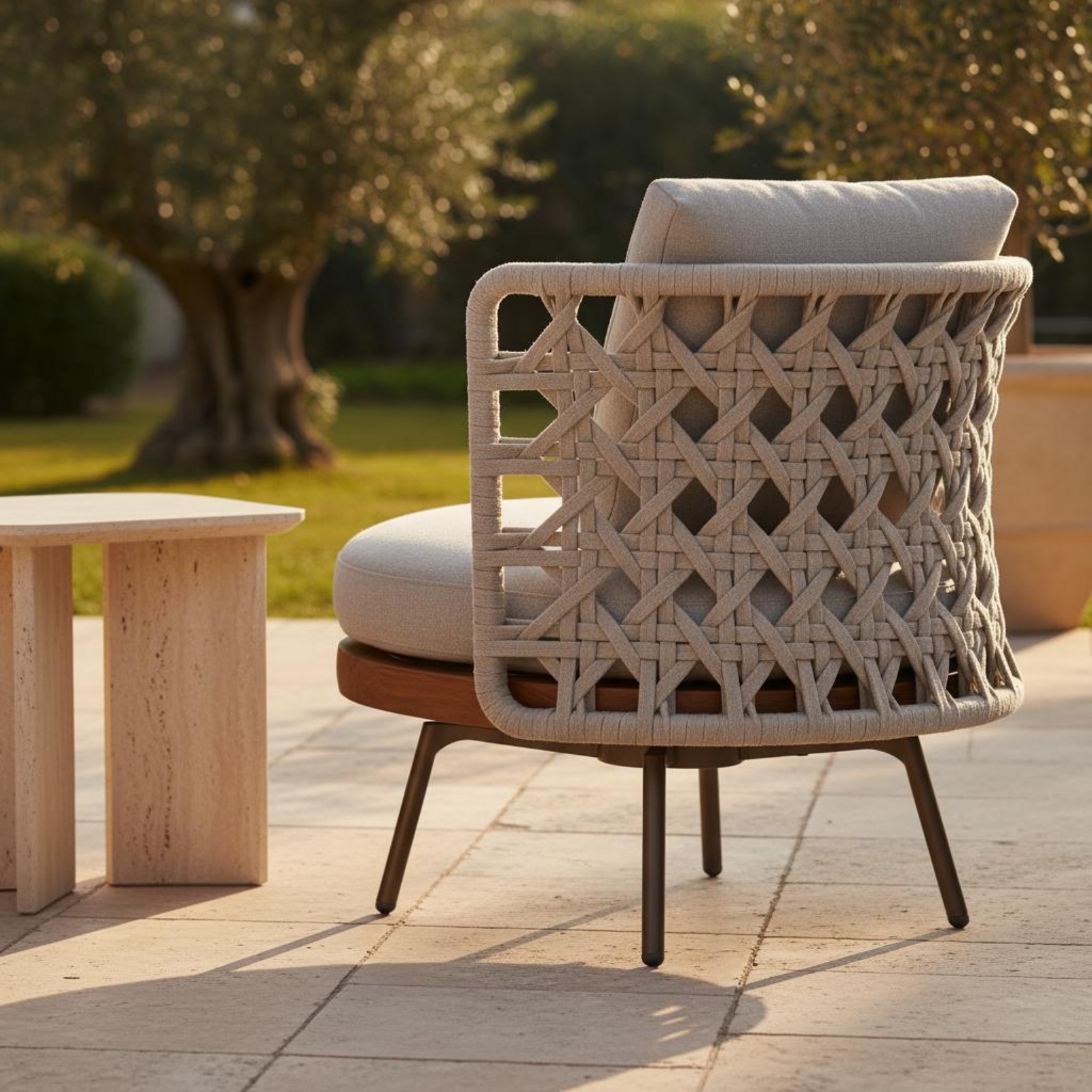 3 Pieces Teak Armchair Nordic  - Outdoor Furniture One Piece recension och pris