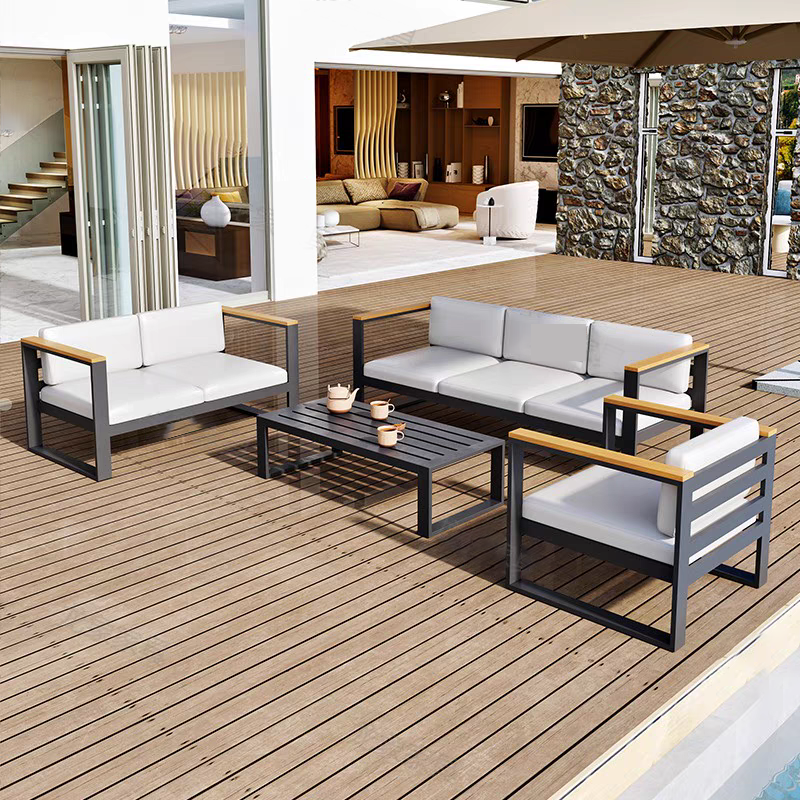 Modern Style Aluminum Patio So - Outdoor Furniture In Sale recension och pris