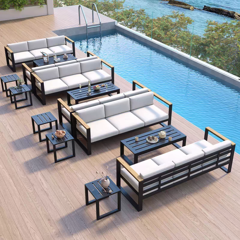 Modern Style Aluminum Patio So - Outdoor Furniture In Sale recension och pris