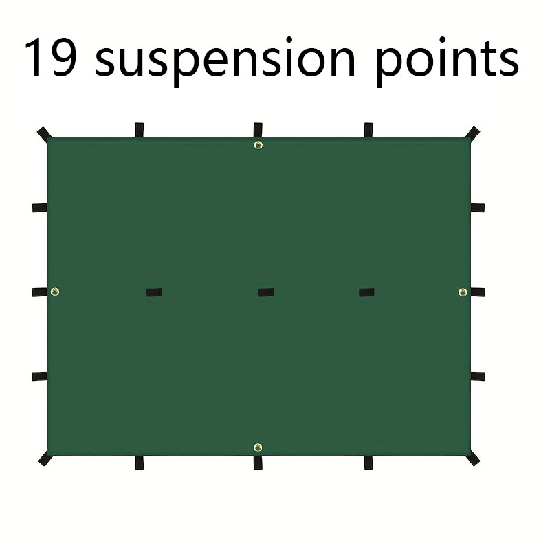 19 Hang Points Tent Tarp Survi - Sun Sail Shade recension och pris