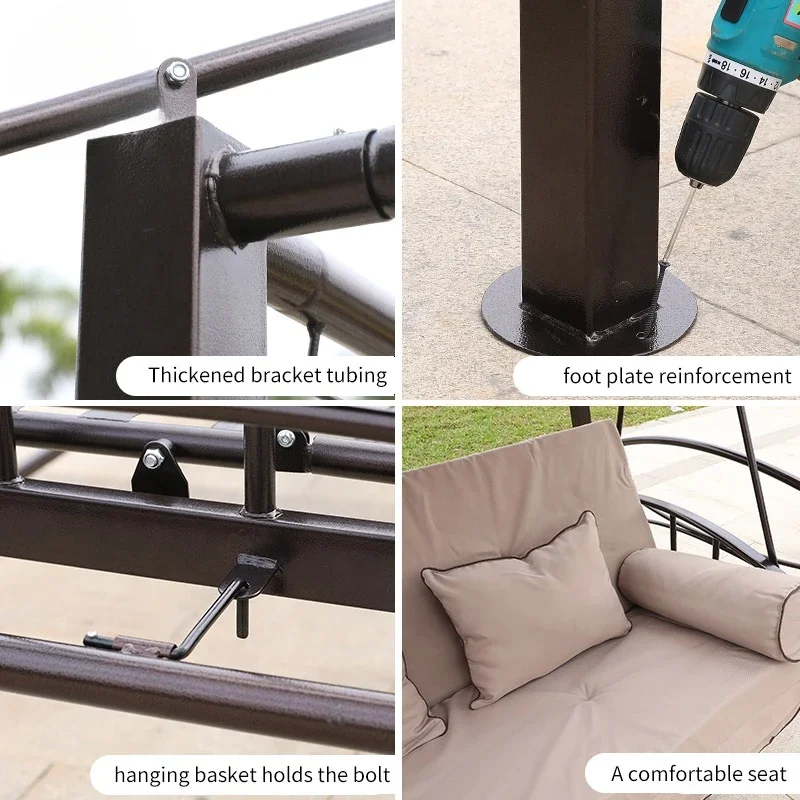 #JMulti Function Garden Swing  - Outdoor Furniture Material recension och pris
