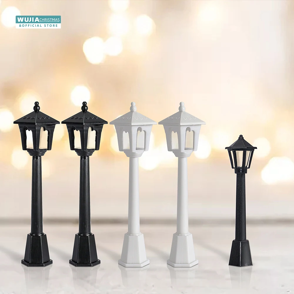 6/12pcs Retro Miniature Street - Outdoor Furniture Material recension och pris