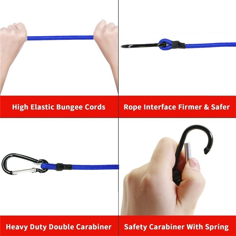 4pcs Aluminum Alloy Hooks with - Outdoor Furniture Rope recension och pris