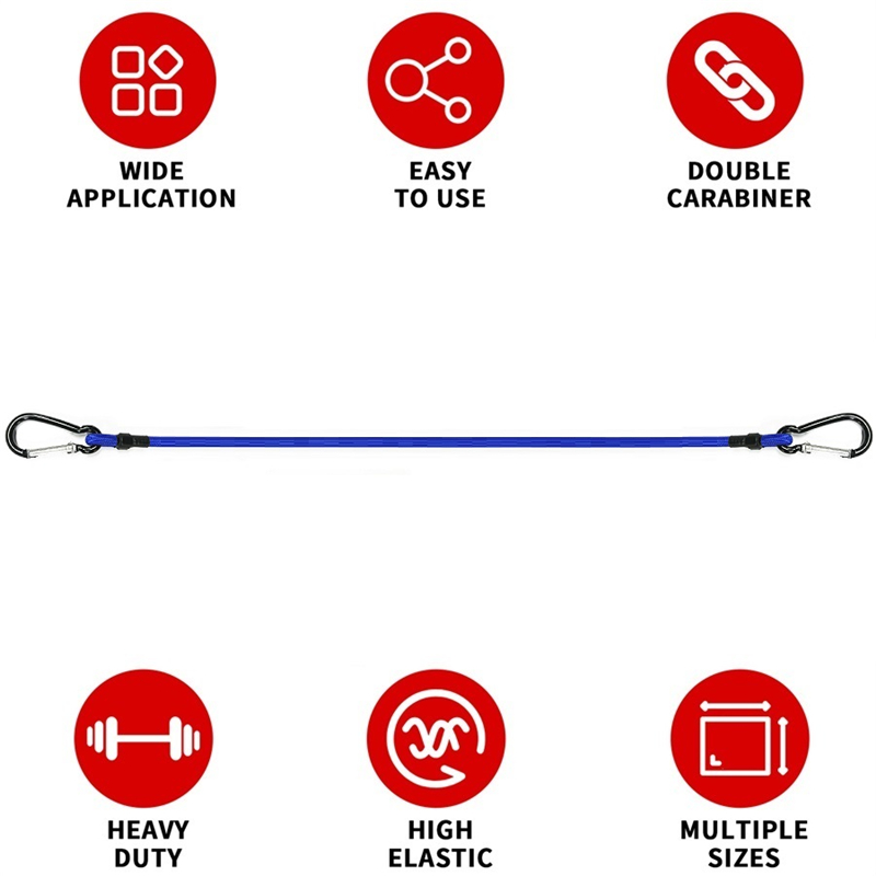 4pcs Aluminum Alloy Hooks with - Outdoor Furniture Rope recension och pris