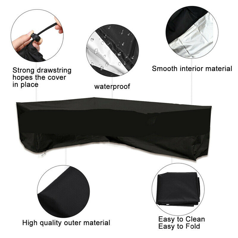 L Shape Furniture Waterproof C - Outdoor Furniture Cover Xl recension och pris