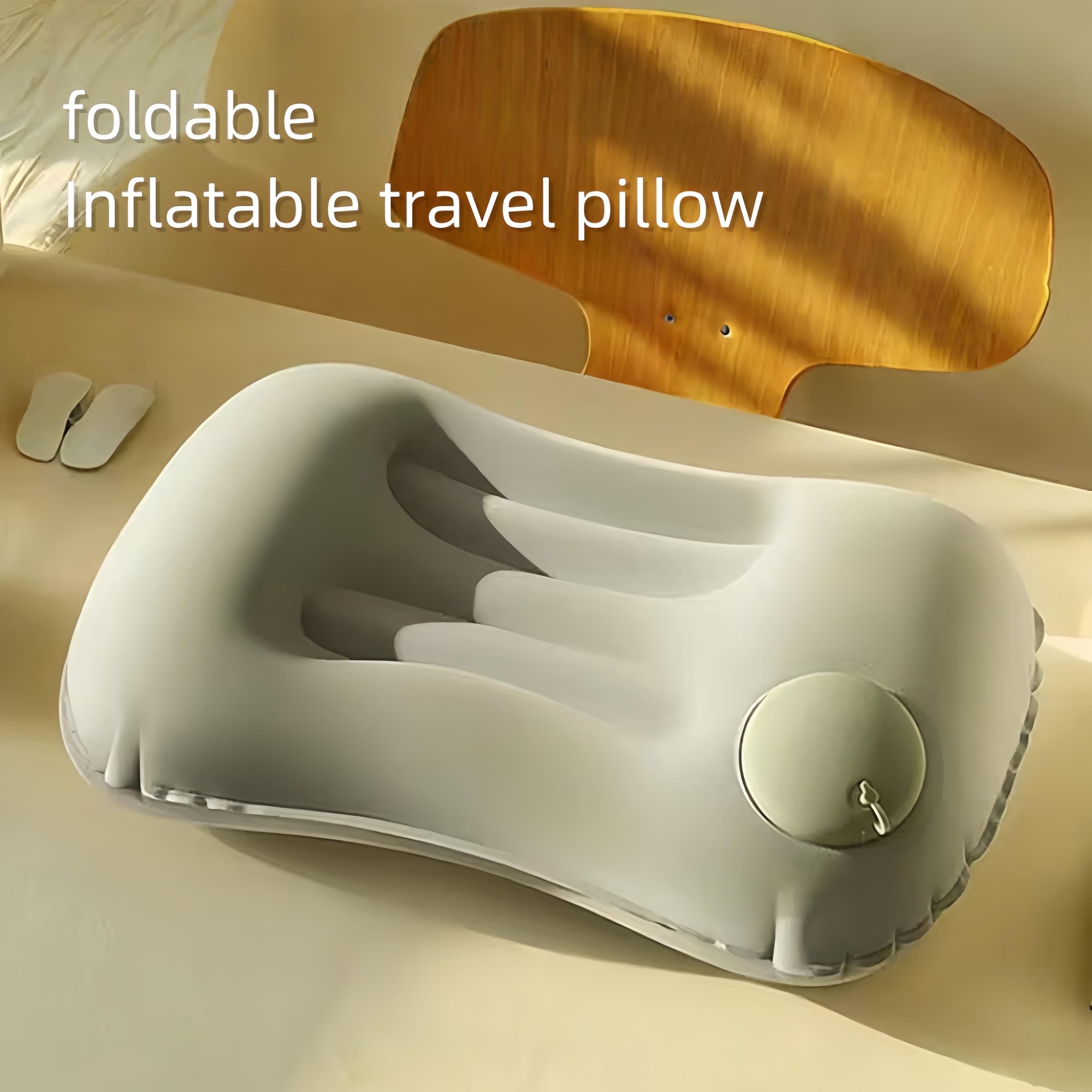 Portable Inflatable Camping Pi - Outdoor Furniture Pillows recension och pris