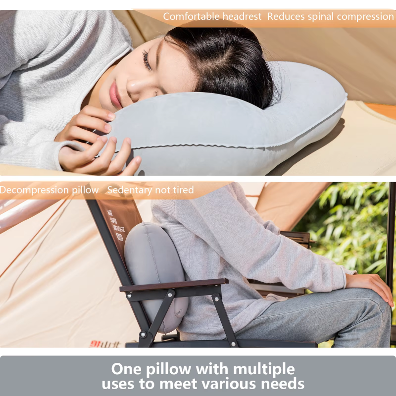 Portable Inflatable Camping Pi - Outdoor Furniture Pillows recension och pris