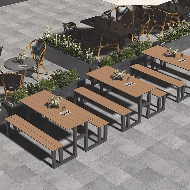 Simple Outdoor Wrought Iron Ta - Outdoor Furniture One Piece recension och pris